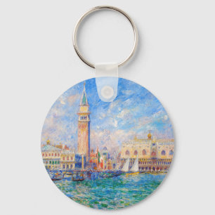 Auguste Renoir - The Doges Palace Venice Key Ring