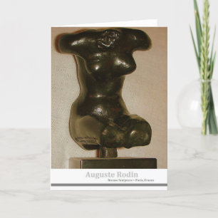 Auguste Rodin Sculpture Card