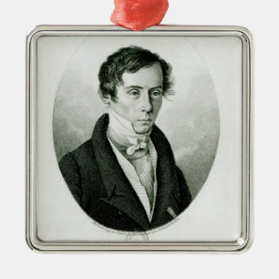 Augustin Jean Fresnel  1825 Metal Tree Decoration