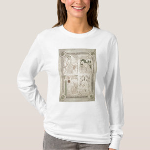 Augustine at the Feet of Christ & Scribe T-Shirt
