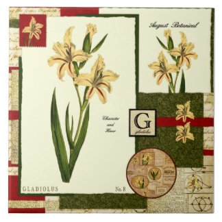 August's Flower Tile