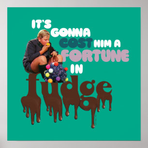 Augustus Gloop - A Fortune in Fudge Poster