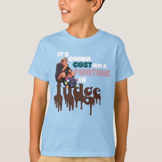 Augustus Gloop - A Fortune in Fudge T-Shirt (Front)