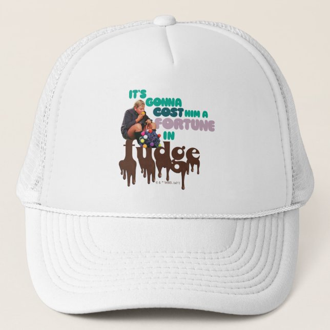 Augustus Gloop - A Fortune in Fudge Trucker Hat (Front)