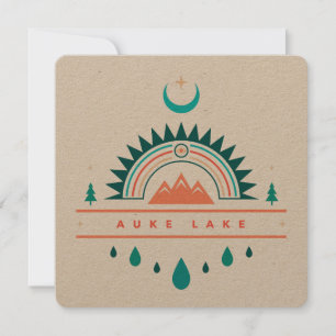 auke lake alaska invitation