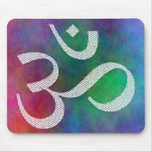 Aum Colourful OM Mouse Pad