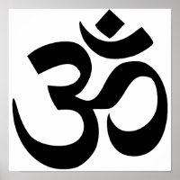 Aum/Om Poster Print Matte