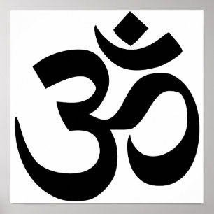 Aum/Om Poster Print Matte