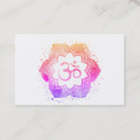 *~* Aum OM Symbol Lotus Flower Mandala Yoga Reiki