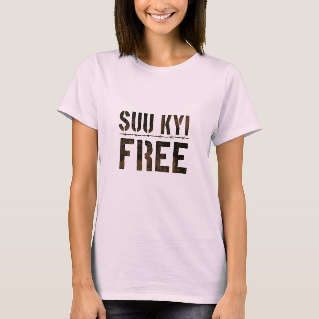 Aung San Suu Kyi T-Shirt (Front)