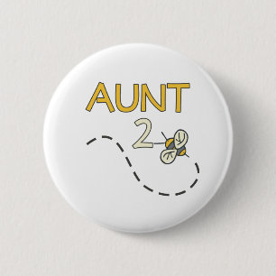 Aunt 2 Bee 6 Cm Round Badge