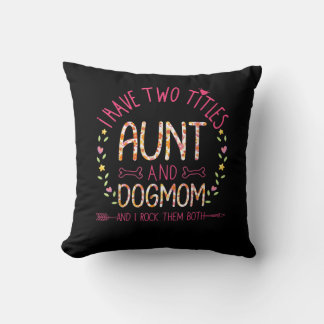 aunt and dog mum gifts  women sunflowers heart .pn cushion