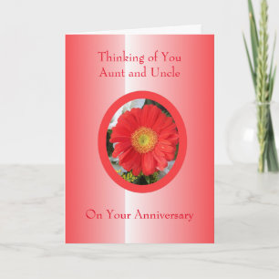 Aunt And Uncle Wedding Anniversary Card
