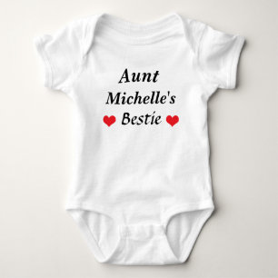 Aunt Bestie Baby Clothes Niece Nephew Bodysuit