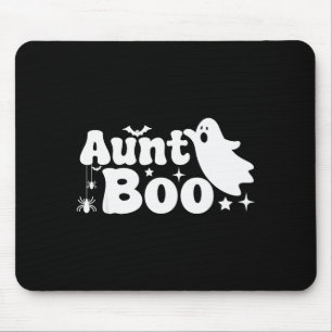 Aunt Boo Funny Ghost Halloween Family Matching  Mouse Pad