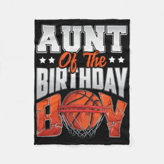 Aunt Bysketbyll Birthday Boy Family Byller B-day P Fleece Blanket