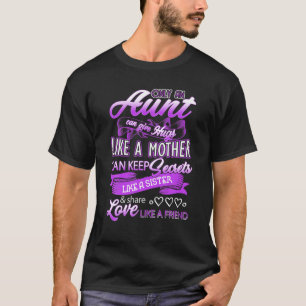 Aunt Can Give Hugs Like A Mother Funny Mother's Da T-Shirt