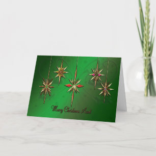 Aunt Christmas card