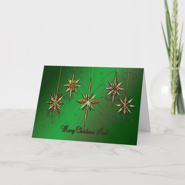 Aunt Christmas card (Front)