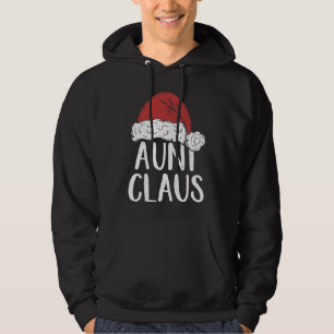 Aunt Claus Christmas Costume  Santa Matching Famil Hoodie