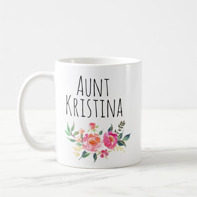 aunt coffee mug (Left)