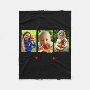 Aunt Ever 3 Photo  Fleece Blanket