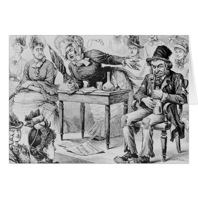 Aunt Evins on the Temperance 'Stump' (Front Horizontal)