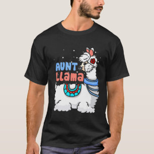 Aunt Llama Matching Family Christmas Pyjamas T-Shirt