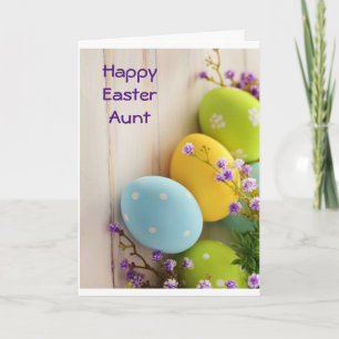 **AUNT** LOVE TO YOU AT EASTER HOLIDAY CARD