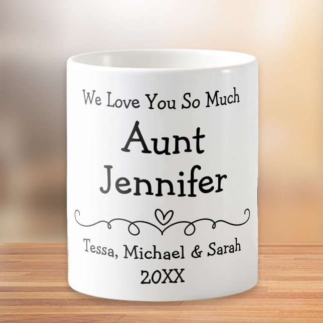 Aunt Love You Photo Coffee Mug (Creator Uploaded)