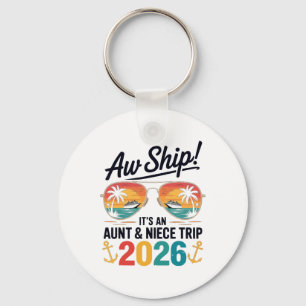 Aunt Niece Cruise Trip 2026 Summer Vacation Matchi Key Ring