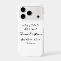 Aunt & Niece Quote – Side By Side or Miles Apart