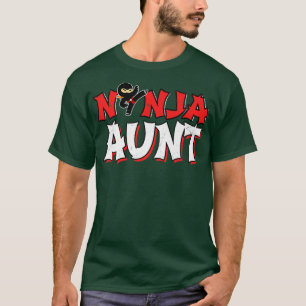 Aunt Ninja Shirt - Mum of the Birthday Ninja for M