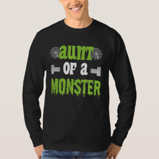 Aunt of Monsters Matching Family Halloween T-Shirt