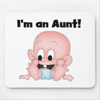 Aunt of New Nephew Tshirts and Gifts Mouse Pad