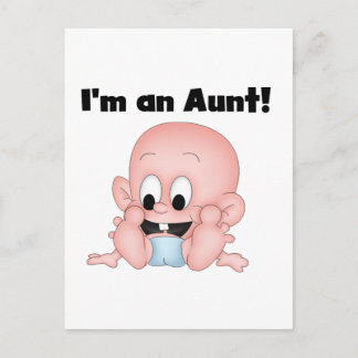 Aunt of New Nephew Tshirts and Gifts Postcard