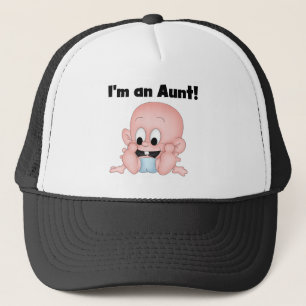Aunt of New Nephew Tshirts and Gifts Trucker Hat