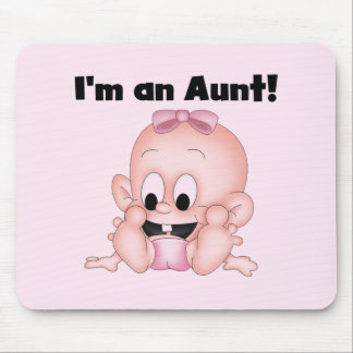 Aunt of New Niece Tshirts and Gifts Mouse Pad