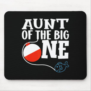 Aunt Of The Big One Fishing Boy First Birthday Ofi Mouse Pad