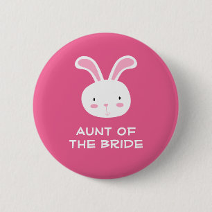 Aunt of the Bride 6 Cm Round Badge