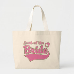 Aunt of the Bride Large Tote Bag