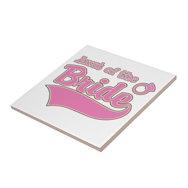 Aunt of the Bride Tile (Side)