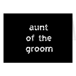 Aunt of the Groom