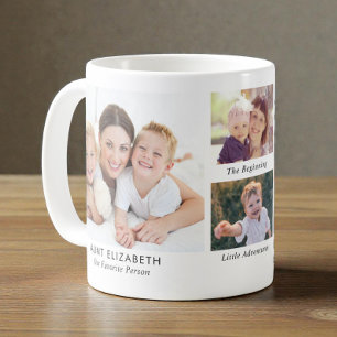 Aunt Photo Collage Coffee Mug