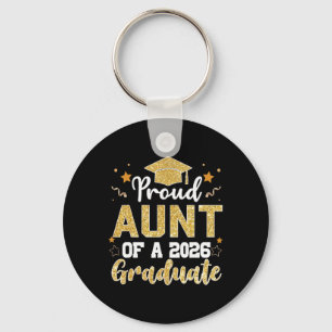 Aunt Senior 2026 Proud Aunt Of A Cl Of 2026 Gradua Key Ring