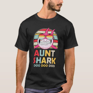 Aunt Shark   For Aunt T-Shirt