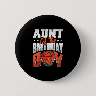 Aunt Sketll Birthday Boy Family Ller B-day Party 6 Cm Round Badge