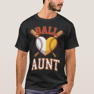 Aunt Softll Sell Auntie Of Both Ll Funny Mothers D T-Shirt