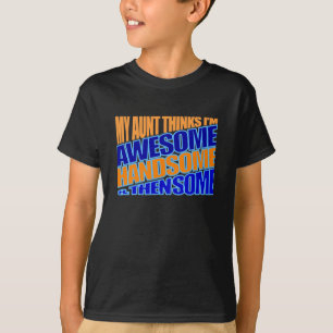 aunt thinks her nephew is an awesome kid T-Shirt