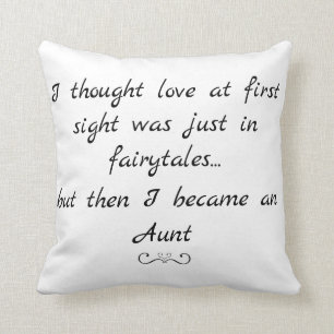 Aunt Throw Pillow 16" x 16"
